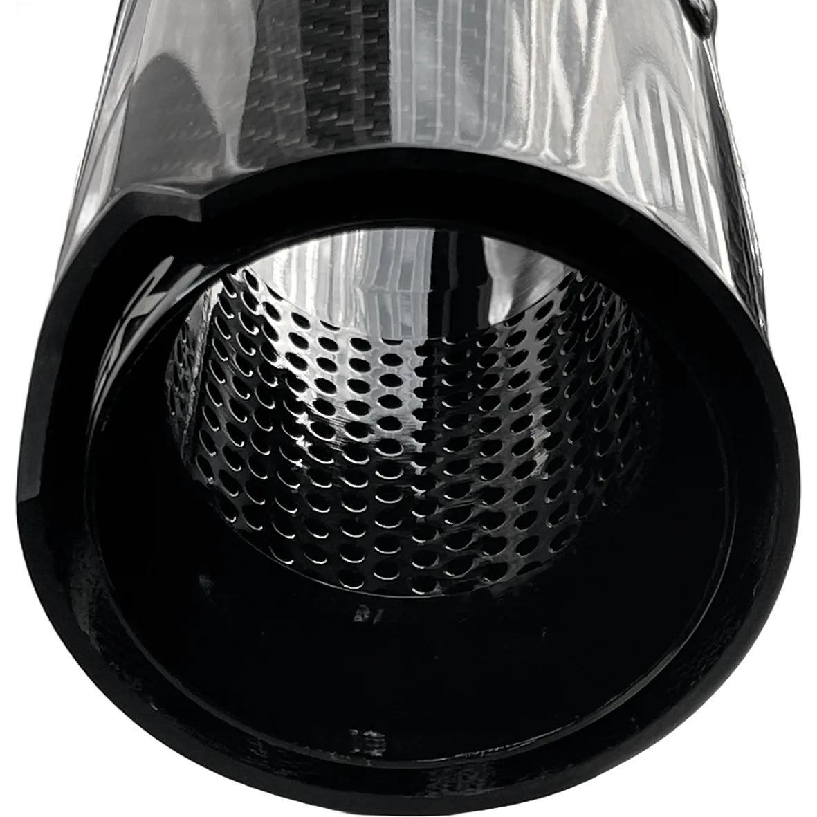 Dual Outlet Carbon Fiber Exhaust Tip RX-02-006C - view 3